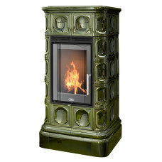 Kachlová kamna ABX Kaledonie exklusive, Zelená